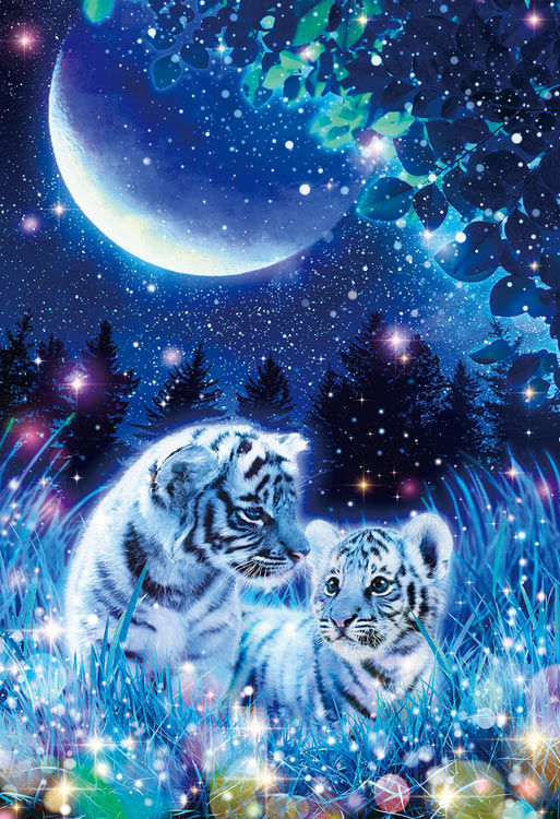 スイベル・ギュレー セルリアン・ブルーの森 ジグソーパズル 1000