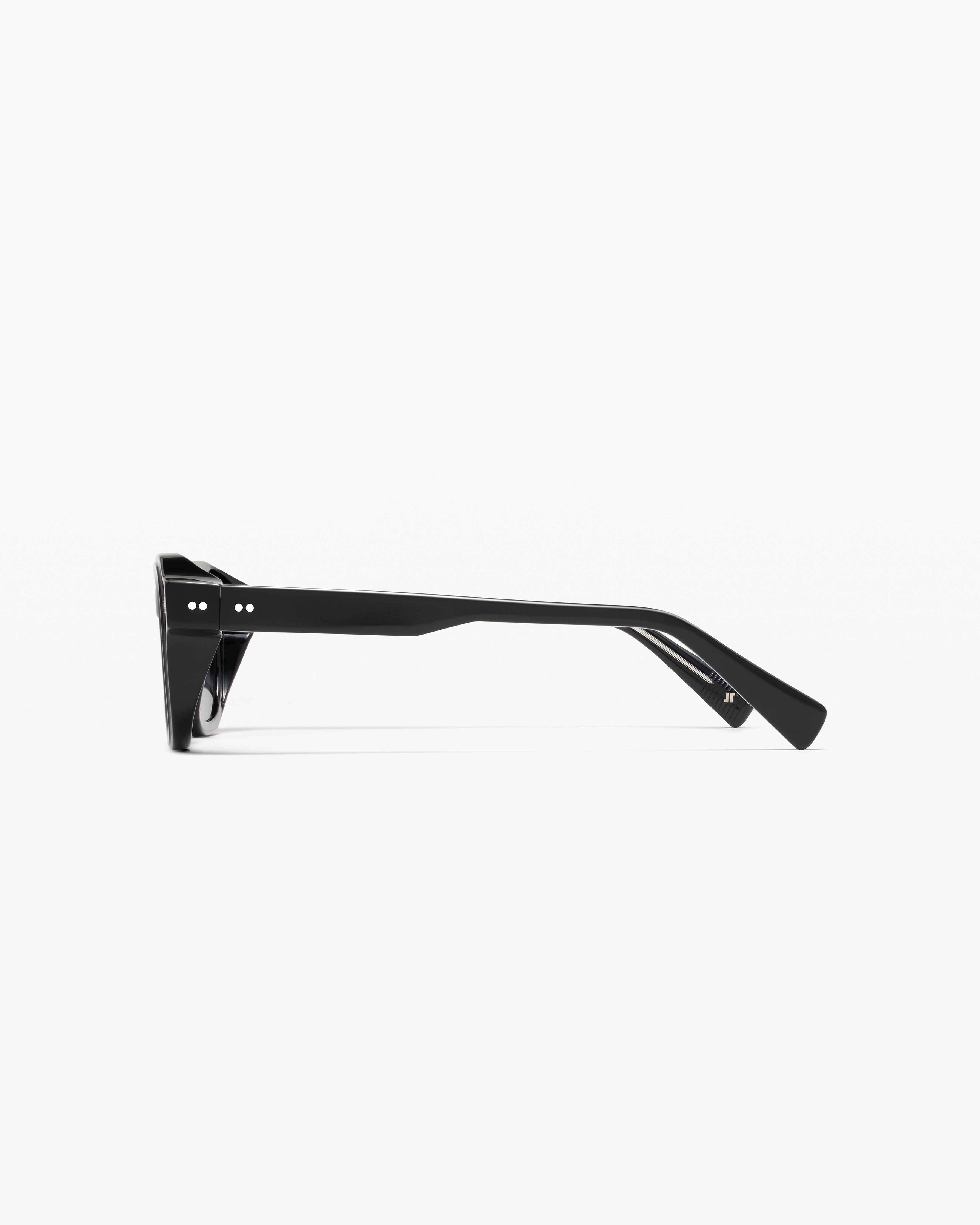 The Napoli Medium Men's Sunglasses in ブラック | Jimmy Fairly EN FR