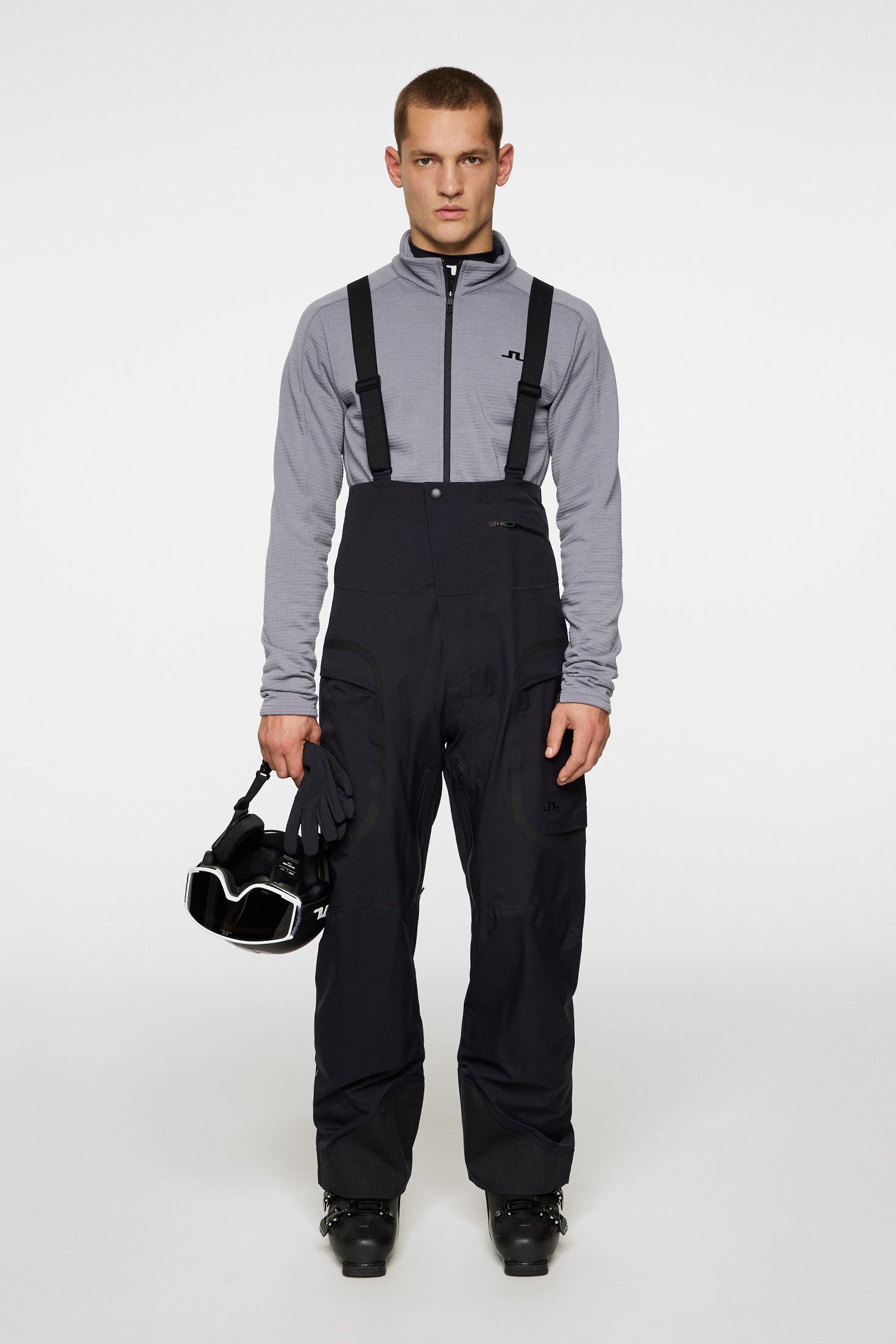 High Grounds Shell Bib Pants / Black – J.Lindeberg