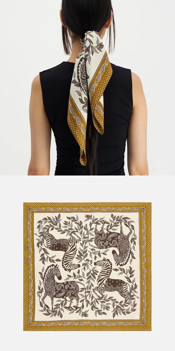 INOUI EDITIONS】イヌイ エディションズ ZACK CARRE ゼブラ シルク