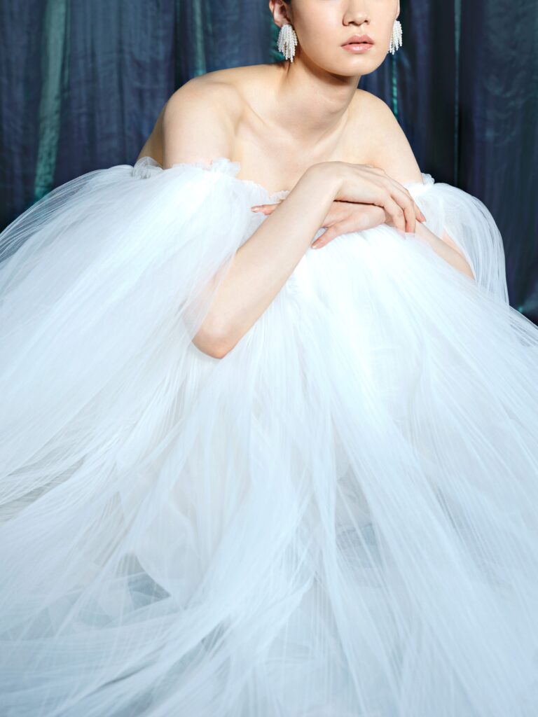ドレス詳細 (03-20699 “Convertible Draped Slit Gown”) | Sébastien