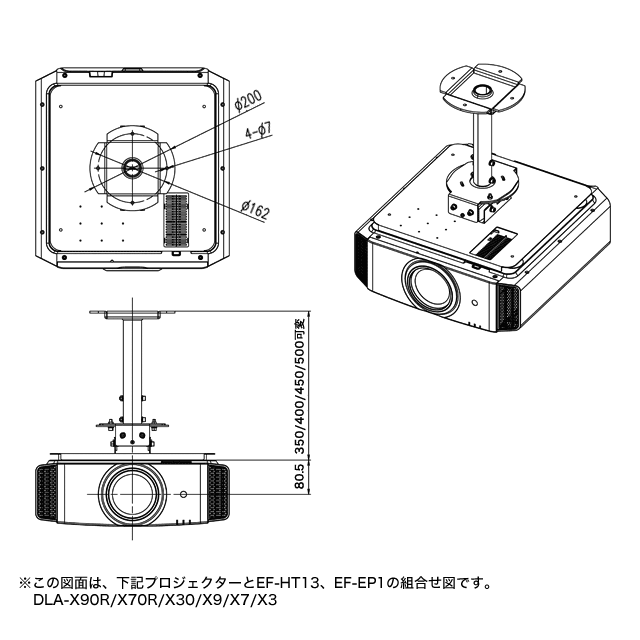 D-ILAホームシアタープロジェクター DLA-X55R | プロジェクター | JVC