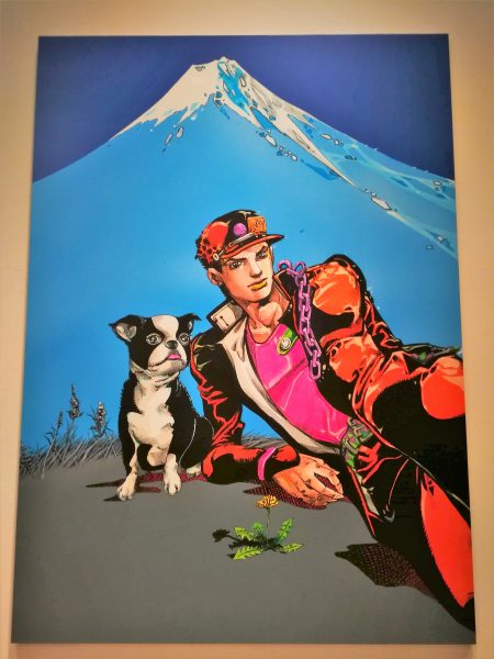 荒木飛呂彦原画展 ジョジョ展 承太郎 ピンバッジ 荒木飛呂彦原画展