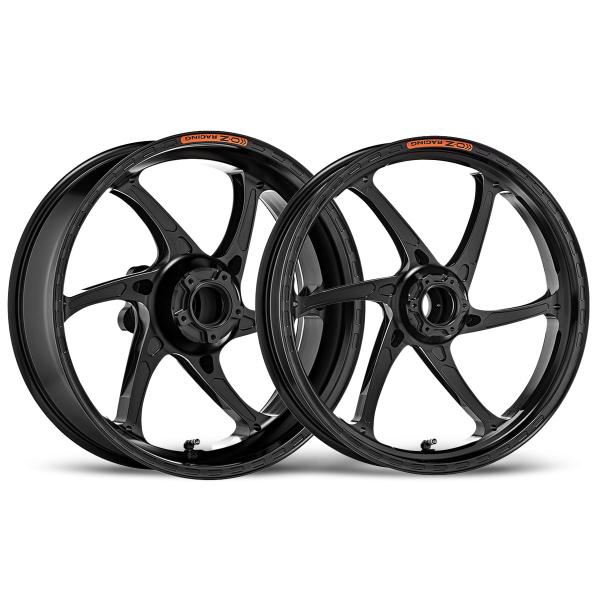 Oz Gass Wheels Glossy Black Aluminum Kawasaki Zx25r 2021 - H3257ka35
