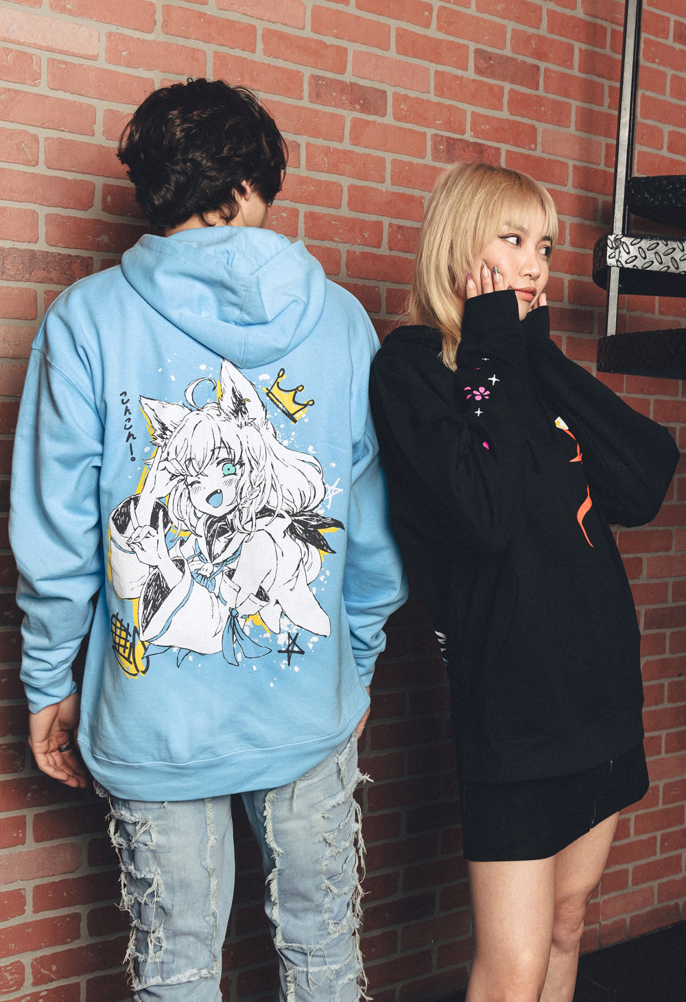SHIRAKAMI FUBUKI Hoodie – OMOCAT