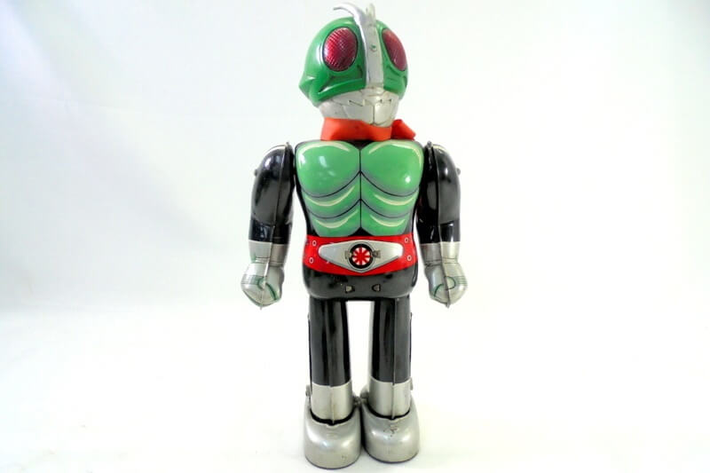 アオシン ブリキ Go! Go! 仮面ライダー 玩具 当時 アオシン ブリキ Go