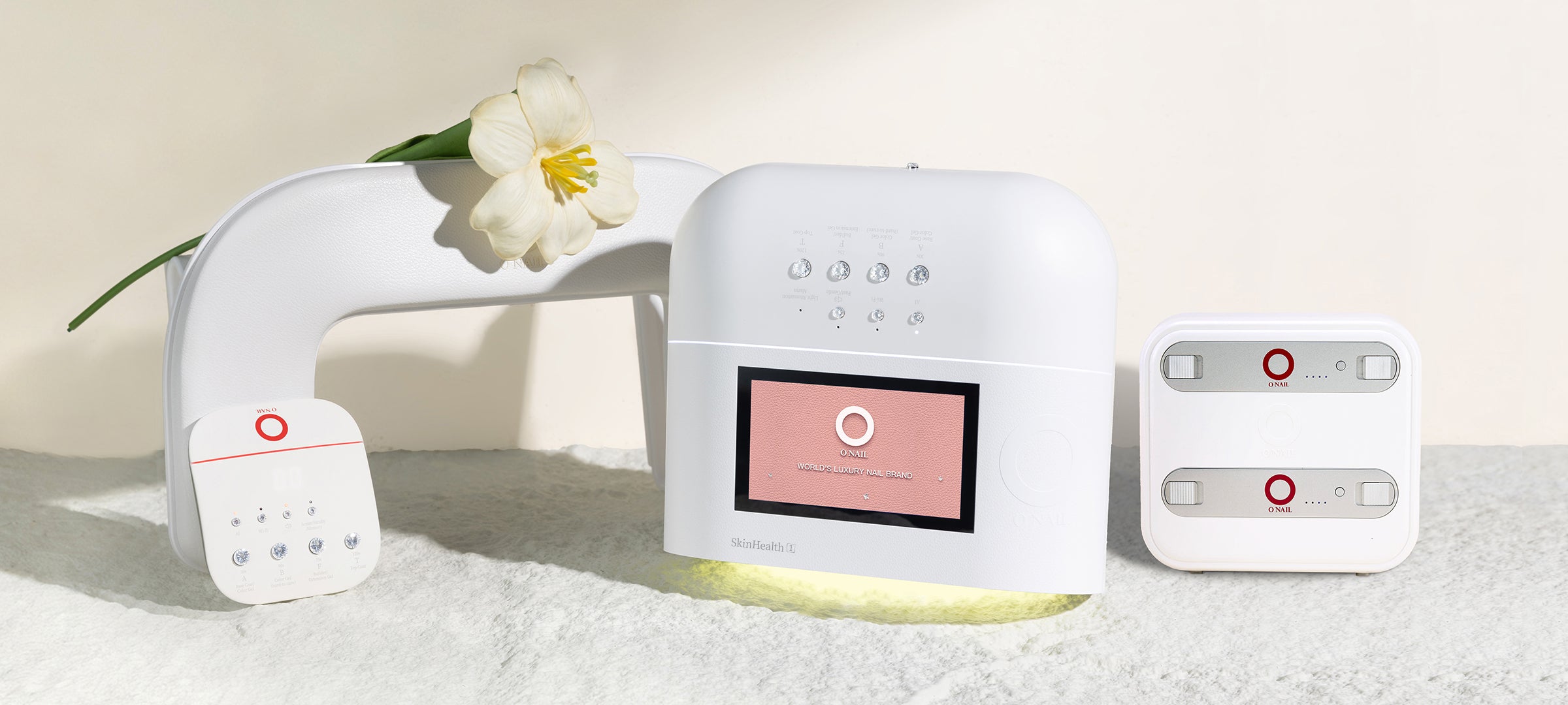 AIネイルライト・リモコン＆アームレスト付ONAIL AIネイルライト＋