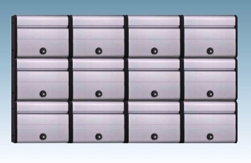 ダイケン 集合郵便受CSP-106D 薄型・防滴ポスト 商品詳細｜大木金物店