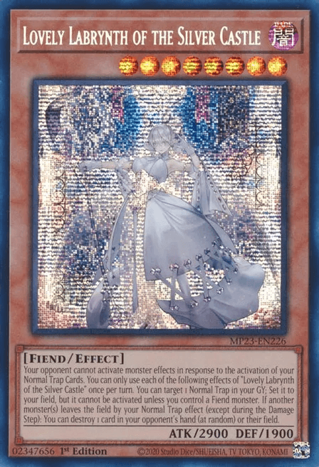 遊戯王 英語版 白銀の城のラビュリンス プリシク MP23 北米版 – トレカ