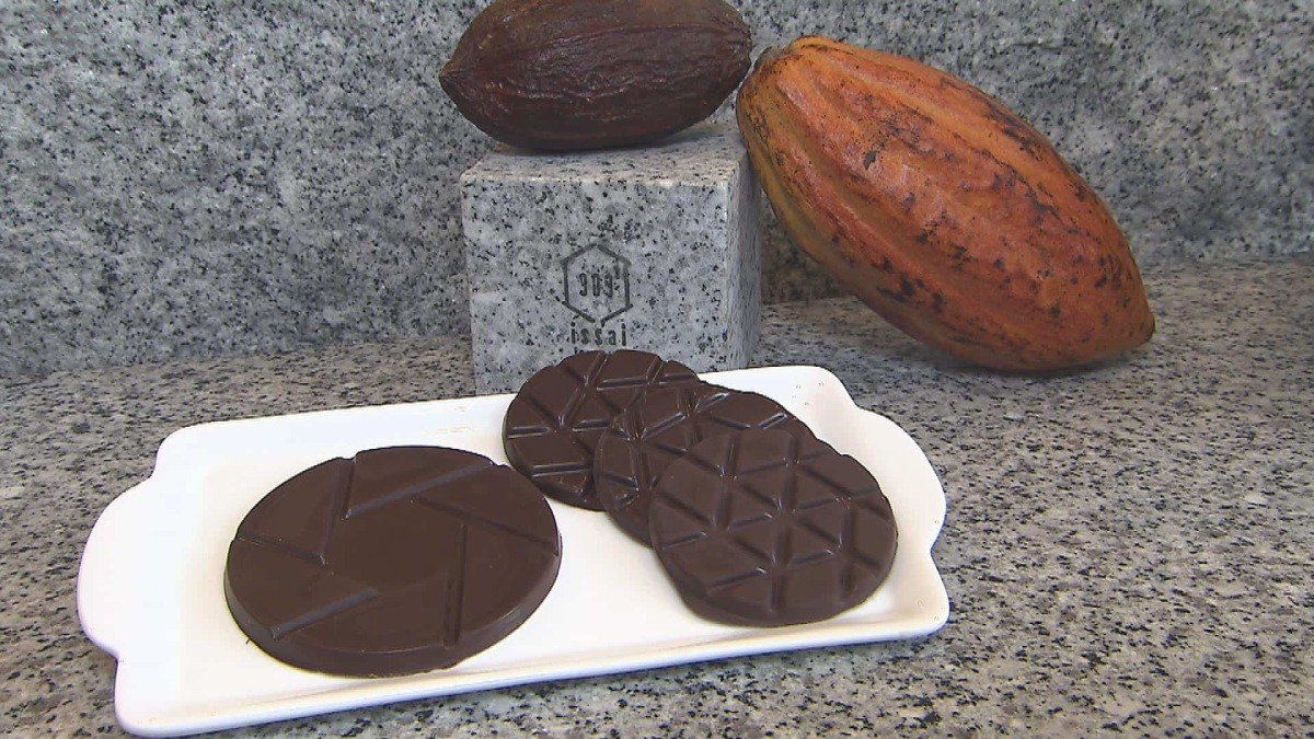 カカオ専門店！純度の高いチョコレートを楽しめる … 石挽カカオissai