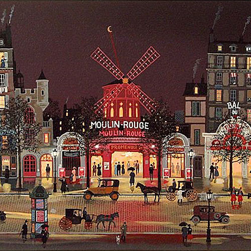 ドラクロワ 雨のムーランルージュ | 絵画など美術品の販売と買取