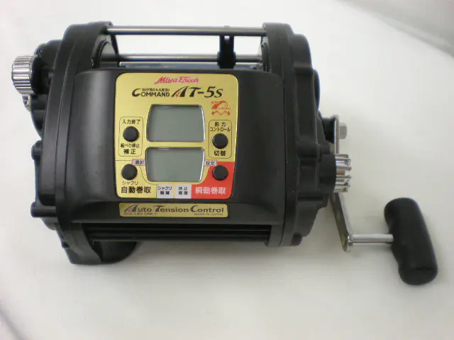 ミヤエポック コマンド AT-5S 電動リール 動作未確認 箱付き 楽天市場
