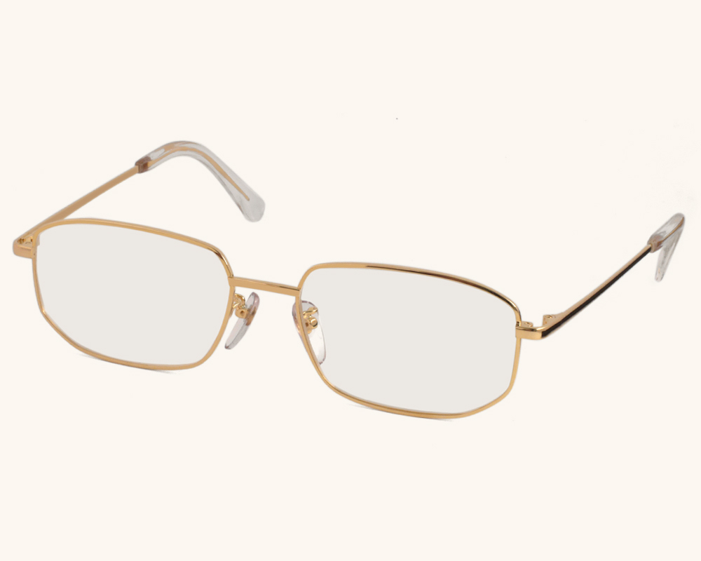 18金、14金ゴールドメガネ多数取揃え 銀座 東京のメガネ店トリプル