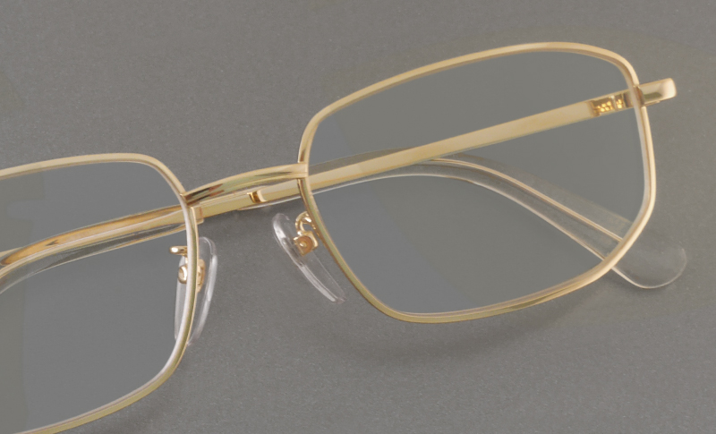 18金、14金ゴールドメガネ多数取揃え 銀座 東京のメガネ店トリプル