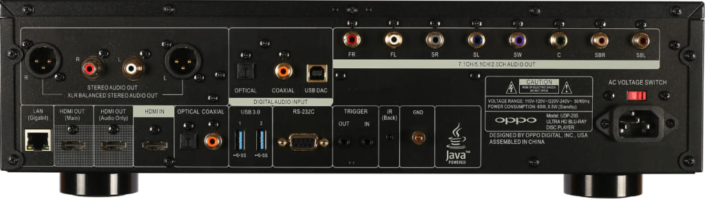 UDP-205 | 製造終了商品 | OPPO Digital Japan