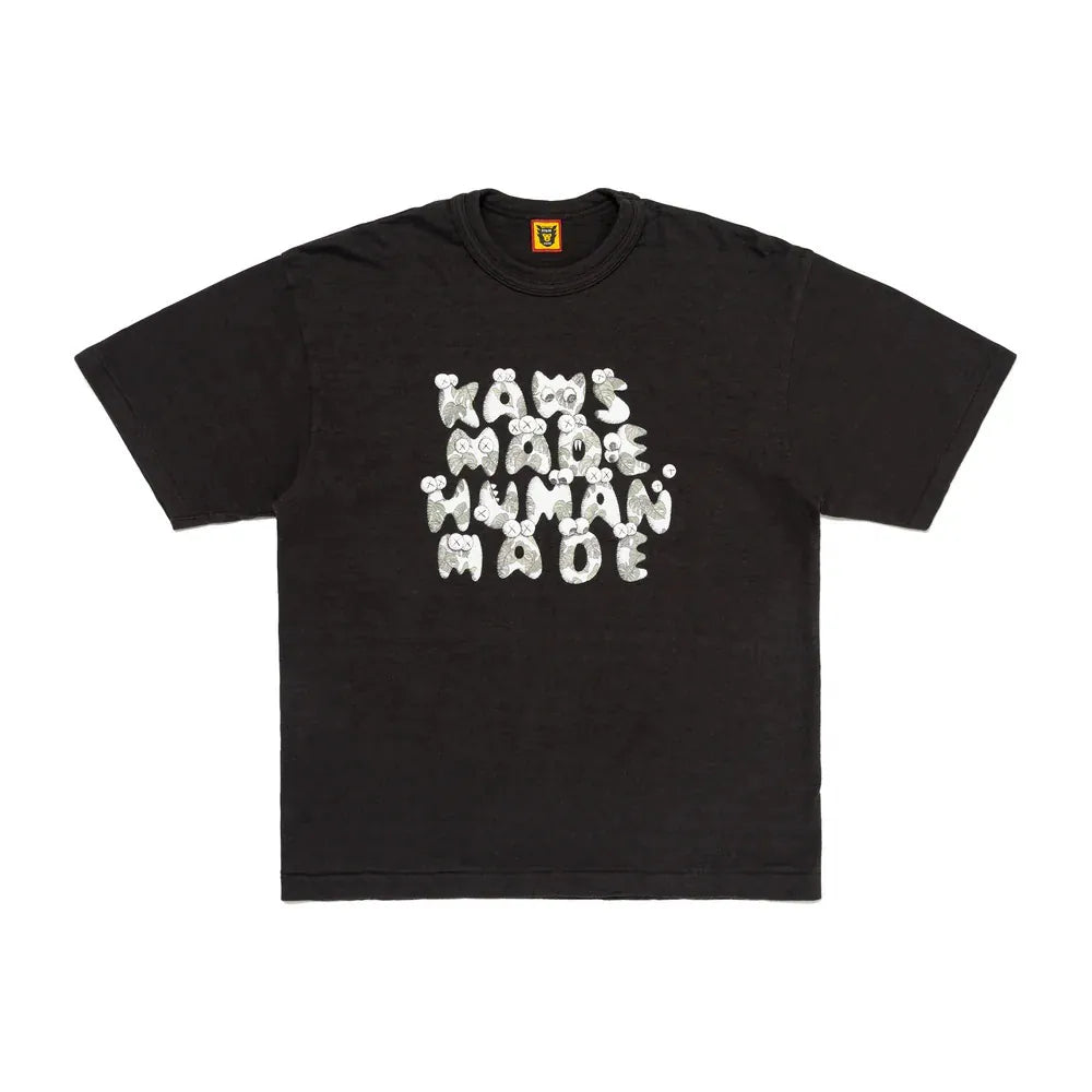 Buy Human Made X KAWS Tee #4 Black online in Singapore | ORIGINALFOOK