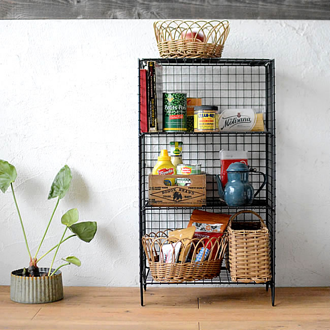 アイアン フォールディングシェルフ | ゼネラルストア オルネ