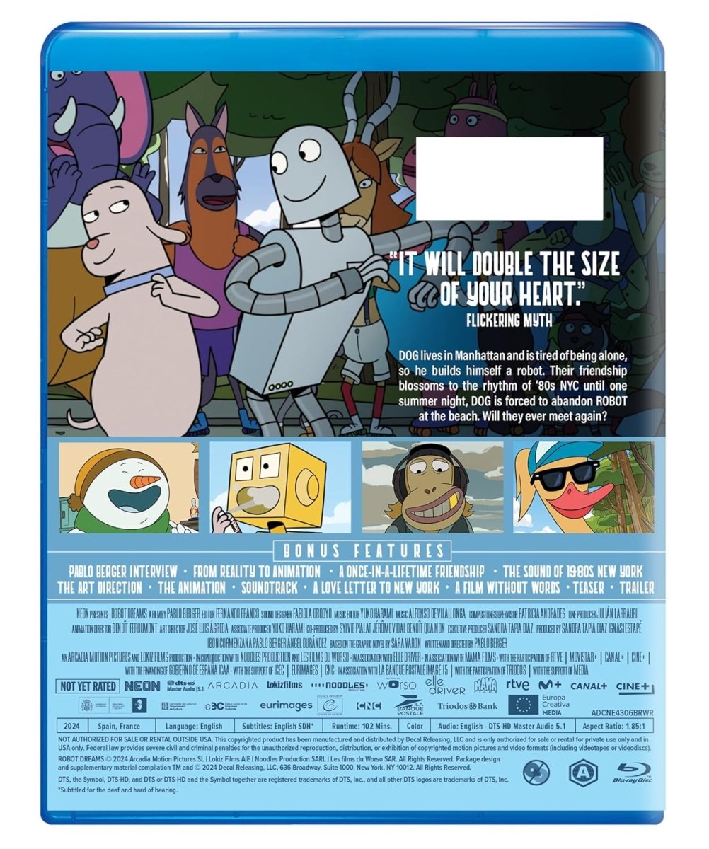 Robot Dreams – Orbit DVD