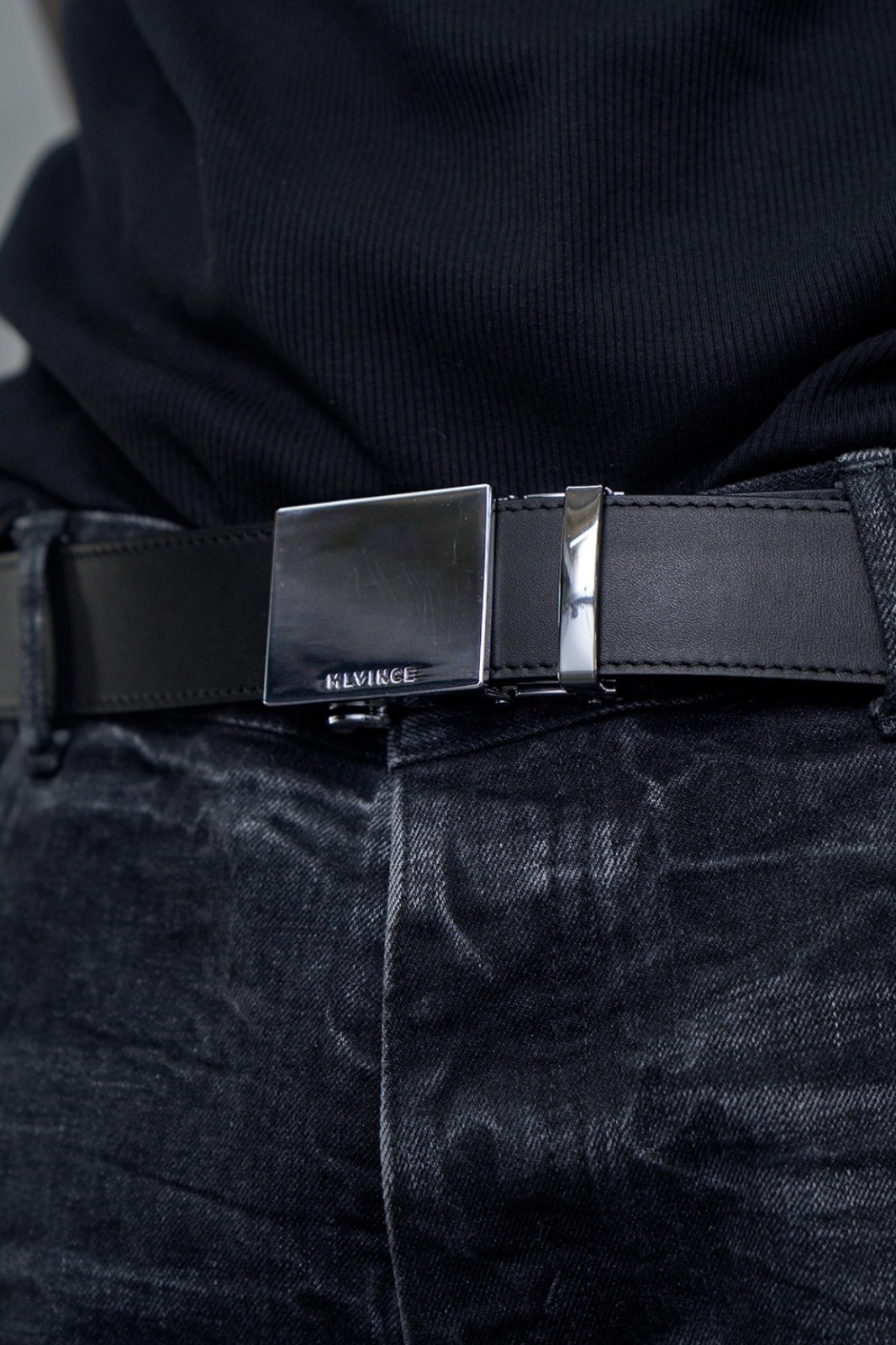 MLVINCE®︎ / leather G.I. belt - OTHELLO KUMAMOTO