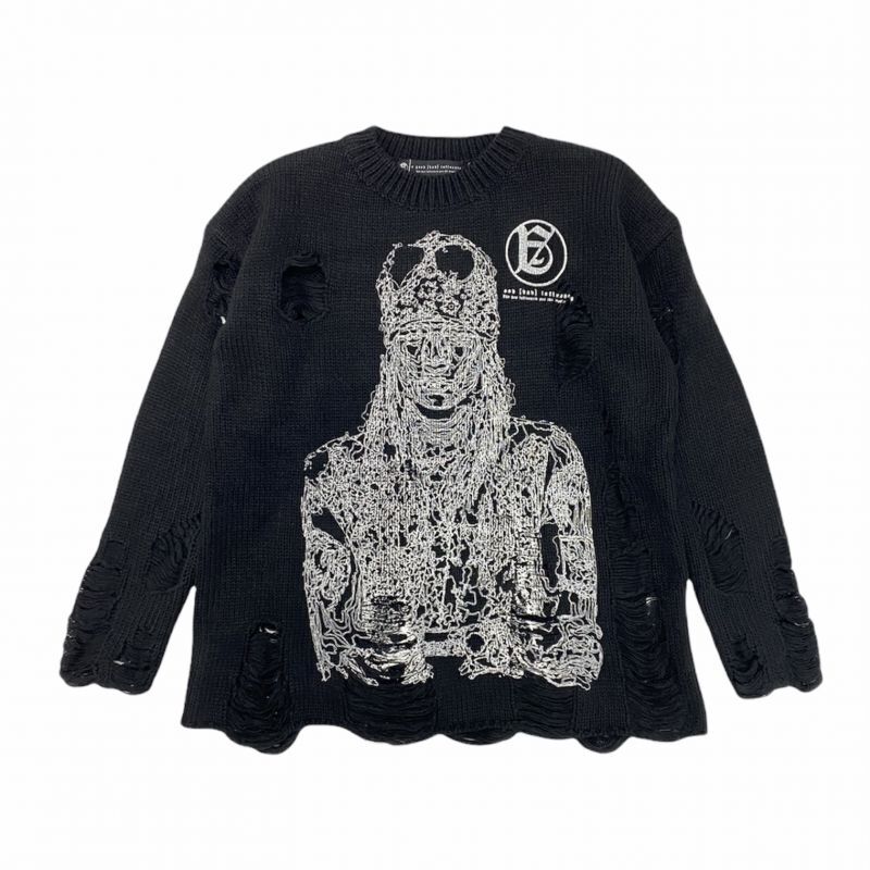 A GOOD BAD INFLUENCE / sd damaged knit - OTHELLO KUMAMOTO