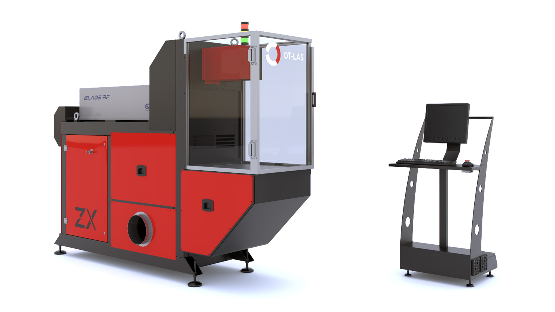 Small size laser marking machine for all sector: ZX OT-LAS