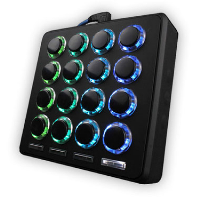 DJ Techtools/MIDIコントローラー/Midi Fighter 3D -DJ機材アナログ