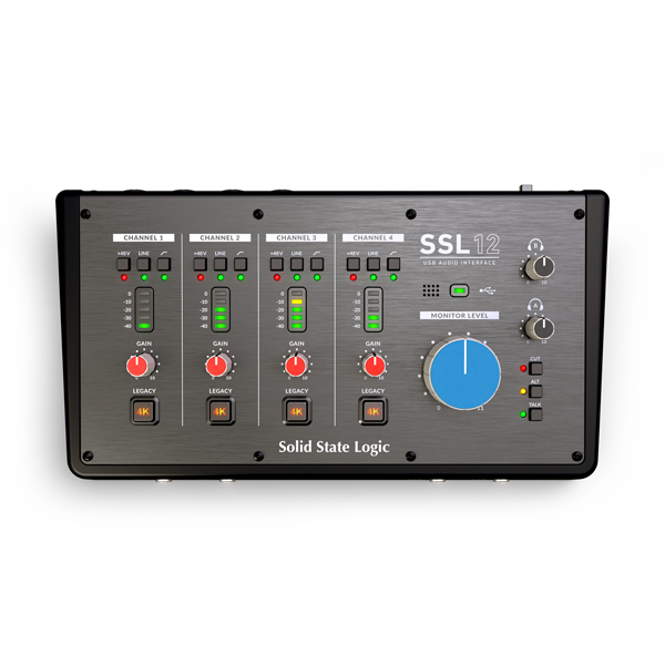 Solid State Logicの高品質オーディオインターフェイスSSL 12をご紹介