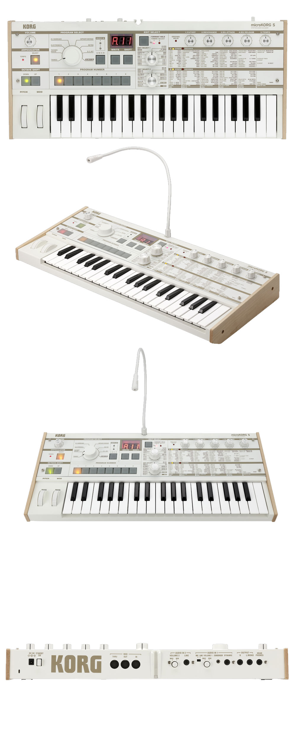 KORGの高品質シンセボコーダー「microKORG S」をご紹介いたします！