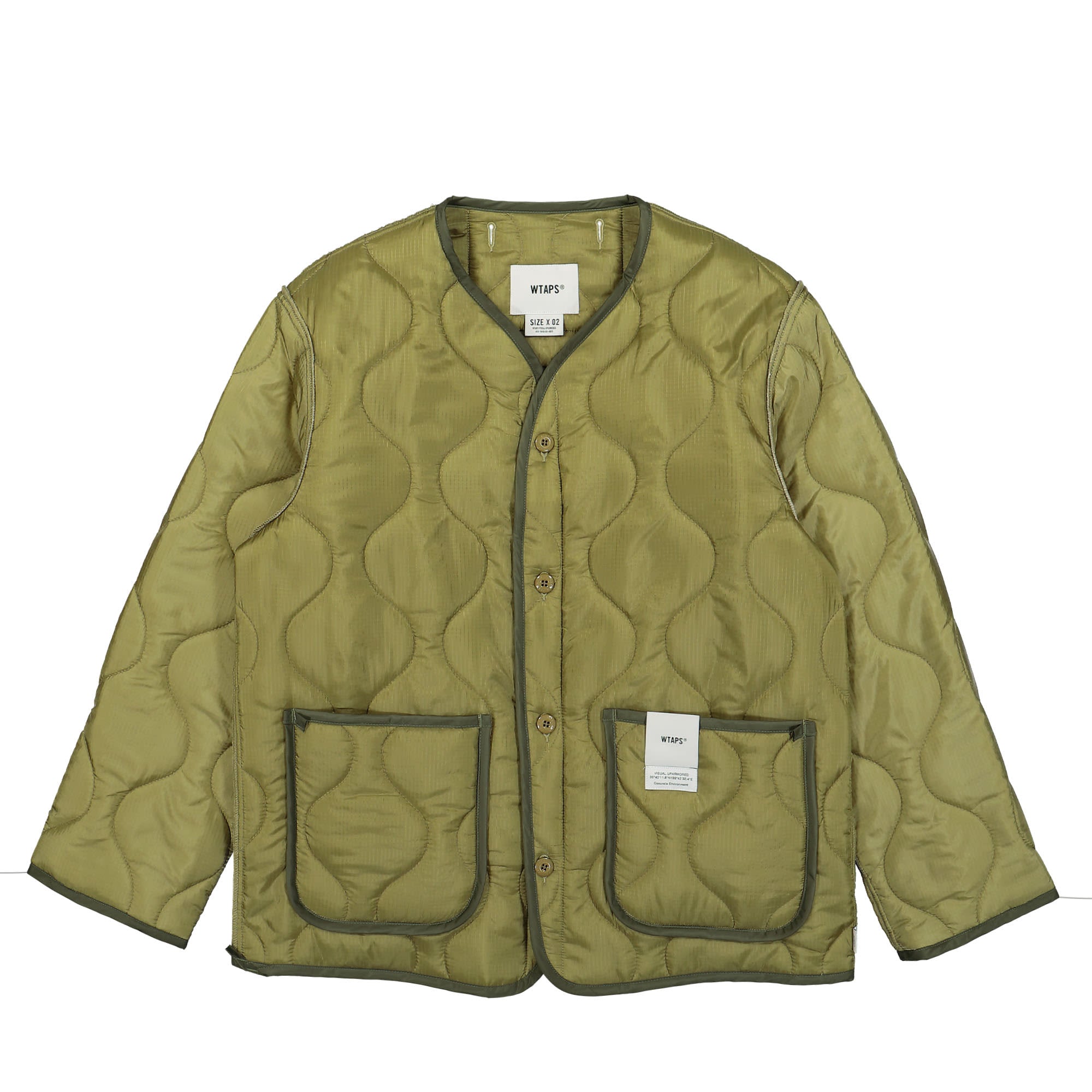 WTAPS WLJ / Jacket / Nylon. Ripstop. VV 241CWDT-JKM02 / Olive Drab