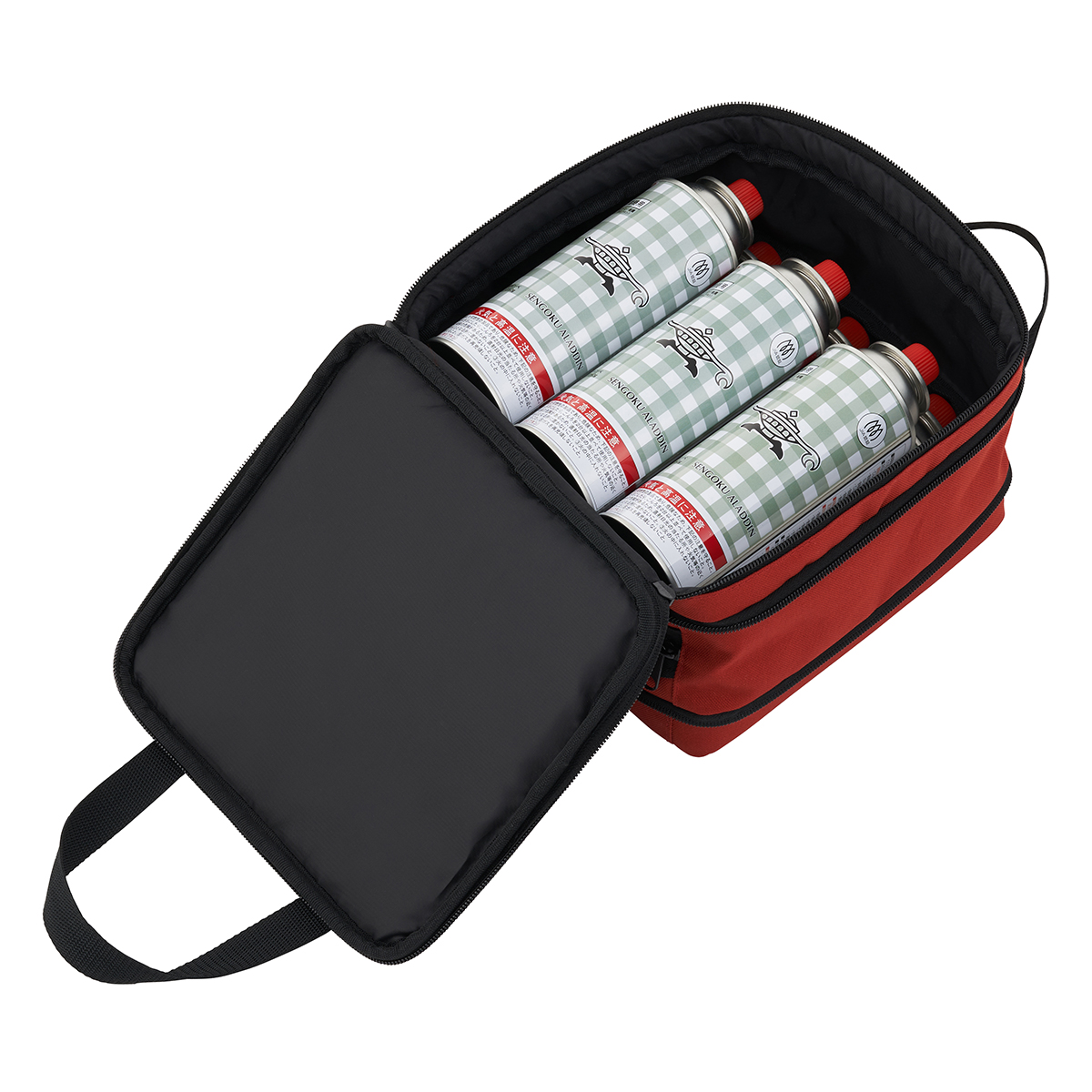 LOGOS×ALADDIN カセットコンロ 2バーナー＋ケースセット|ギア|グリル