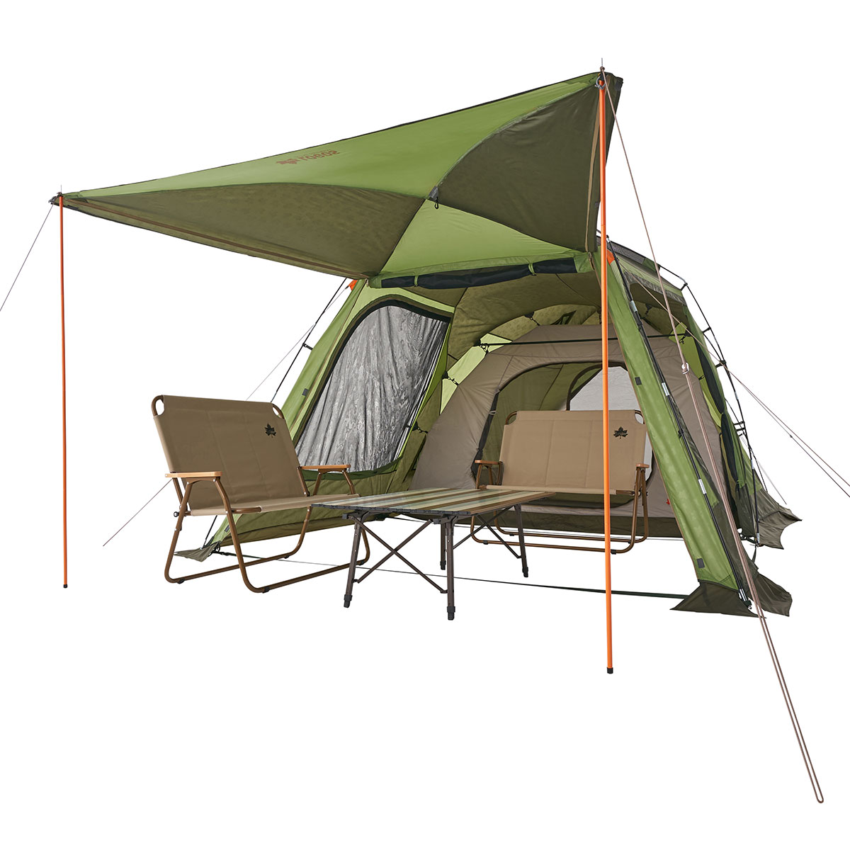 neos PANELスクリーンドゥーブルXLセット-BB|ギア|テント|2ルーム