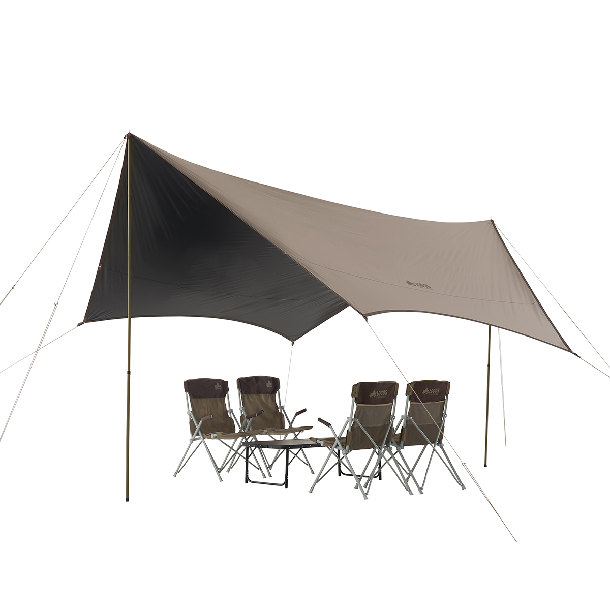 Tradcanvas ソーラーヘキサタープ M-BB （ポール・ペグ・ロープ別売