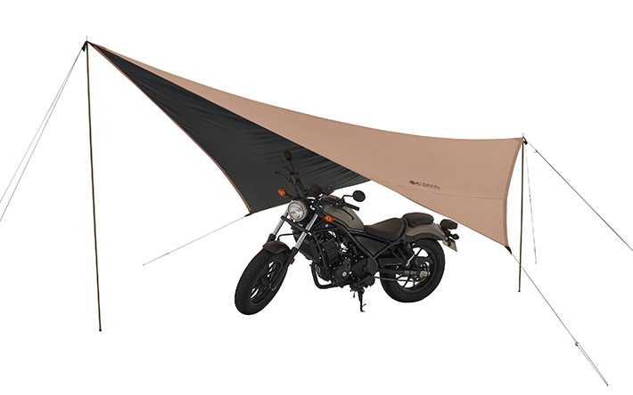 Tradcanvas ソーラーツーリングタープ （ポール別売）|ギア|日/火