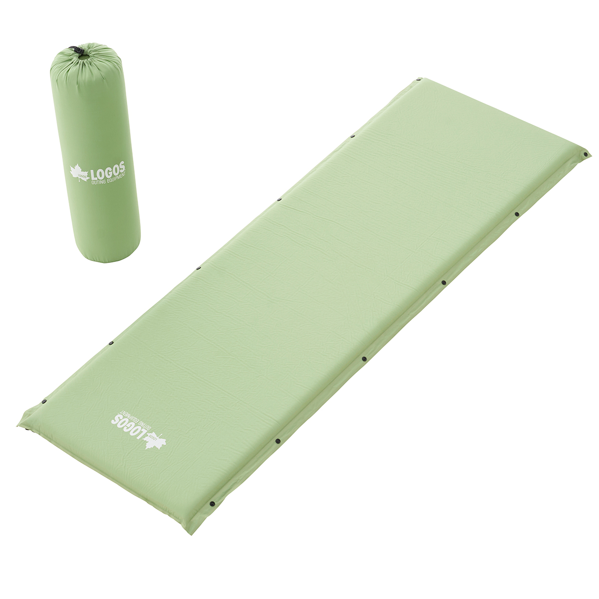 美品]LOGOS インフレーターマット ソロ 3セット補修キット付き連結可能