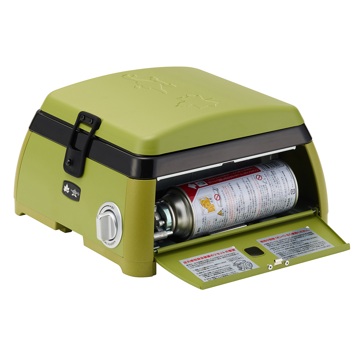 LOGOS×SENGOKU ALADDIN ポータブル ガス カセットコンロ 1バーナー