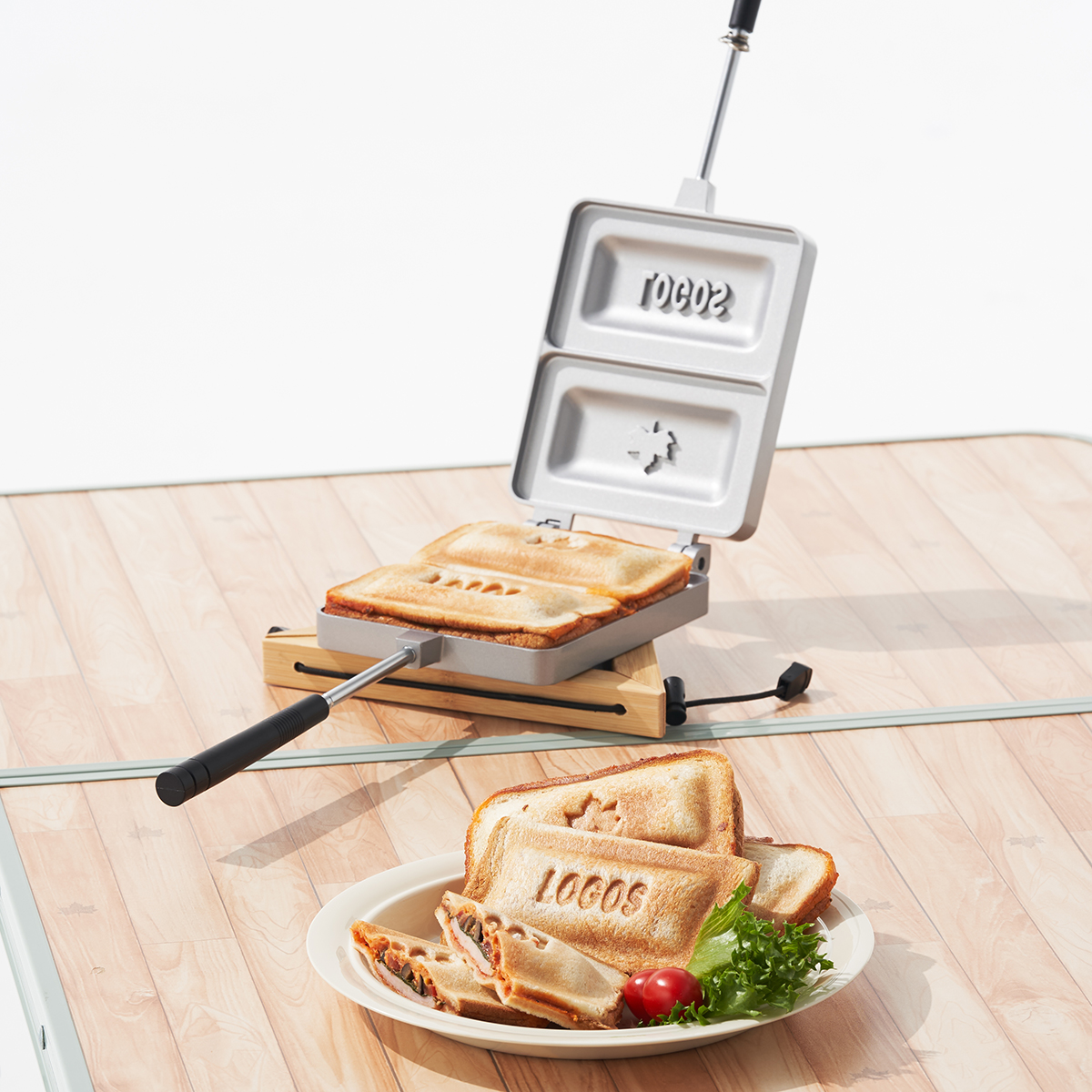 マルデカサターテ(DOD)＋ホットサンドパン(ロゴス) LOGOS ホット