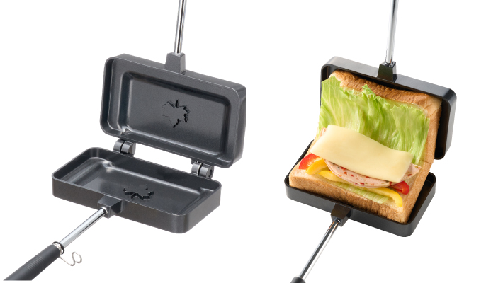 LOGOS ホットサンドパン（ハーフ）|ギア|キッチンウェア|クッカー|製品