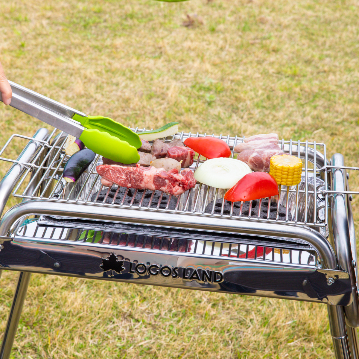 極太ステンレス焼網 M|ギア|グリル・たき火・キャンドル|炭・アルミ等