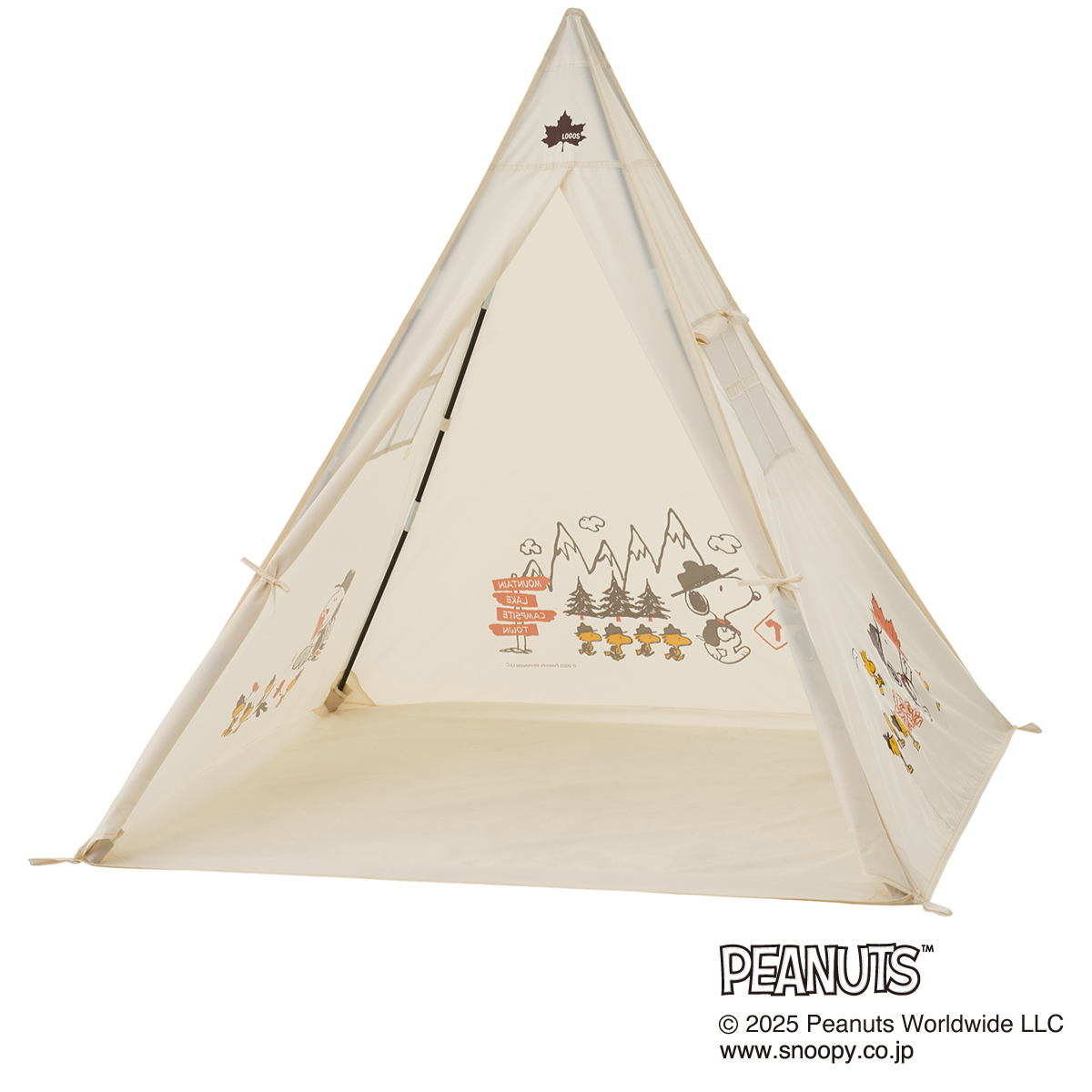 SNOOPY KIDS テント|ギア|テント|ワンポールテント|製品情報|ロゴス