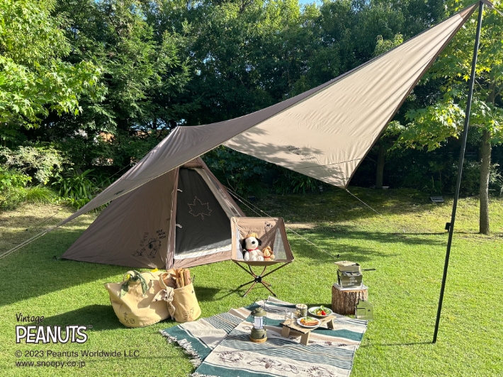 SNOOPY（Beagle Scouts 50years）ホーロースモールプレート|ギア