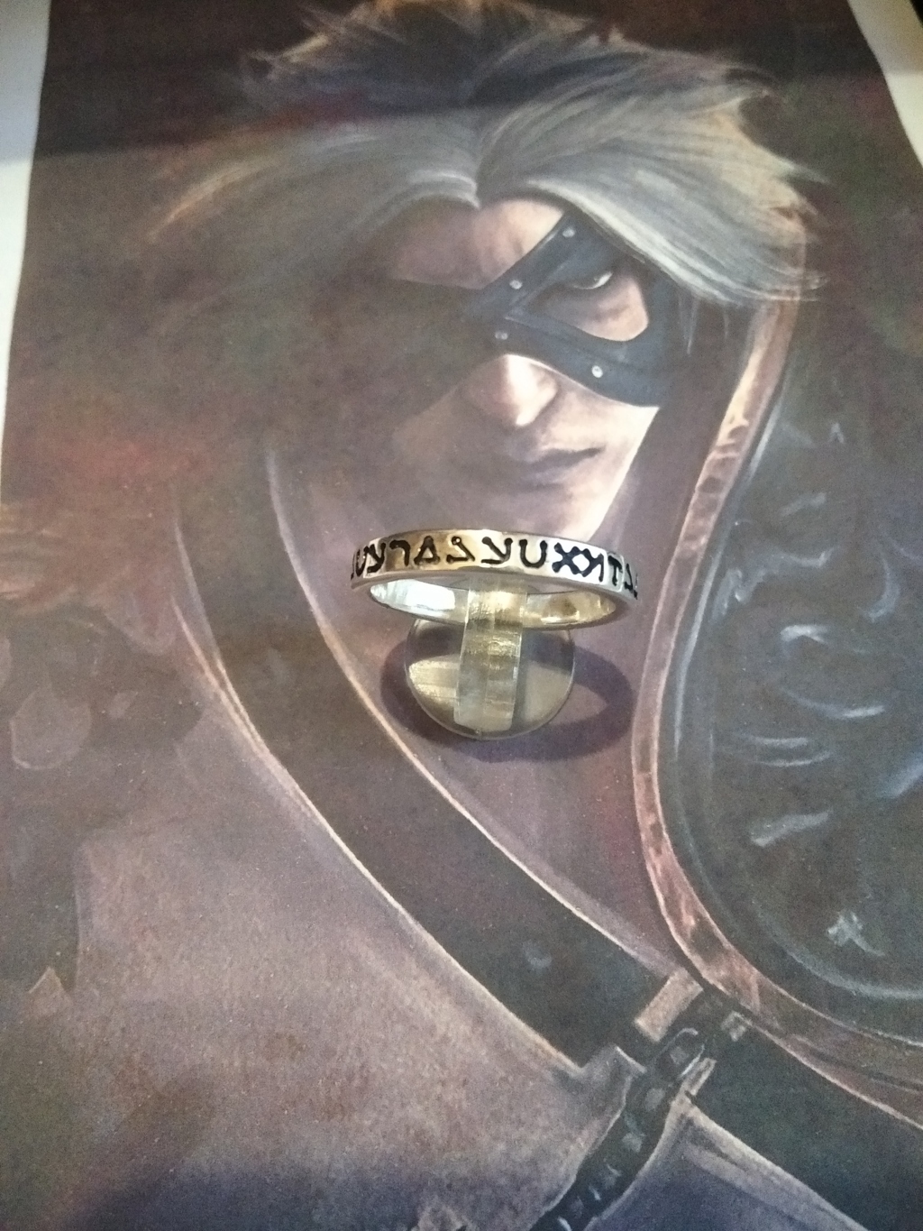Silver Rings: NieR Gestalt Replicant - Ring (Silver)