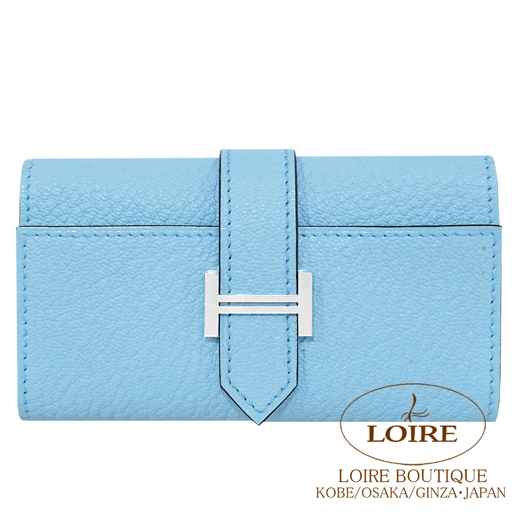 HERMES ベアン キーケース HERMES エルメス キーケース ベアン 4連キーケース ナタ シェーブル