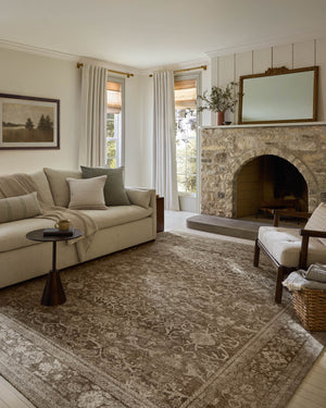 WYM-06 BARK / IVORY | Loloi Rugs