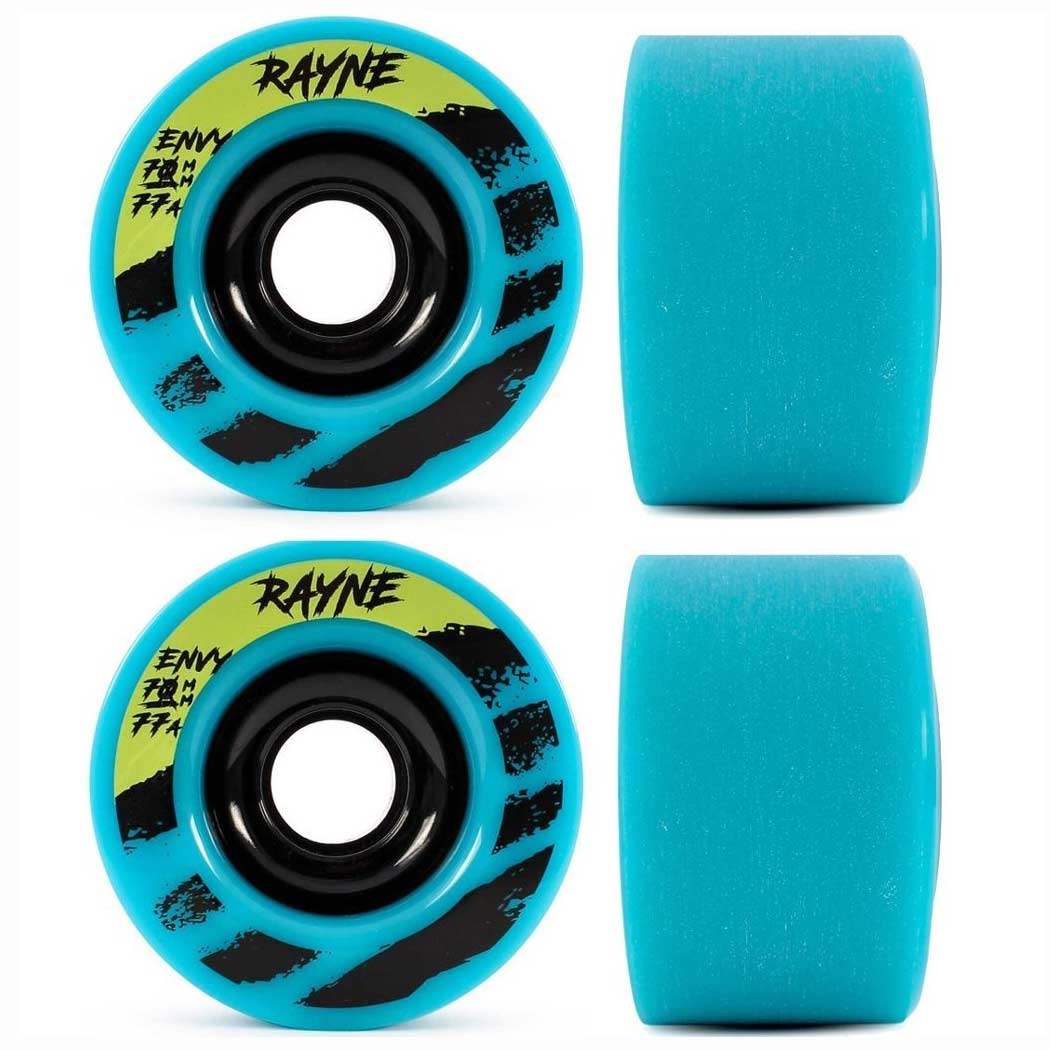 スケートボード Rayne Envy V2 70mm 77A Blue Jelly スケートボード