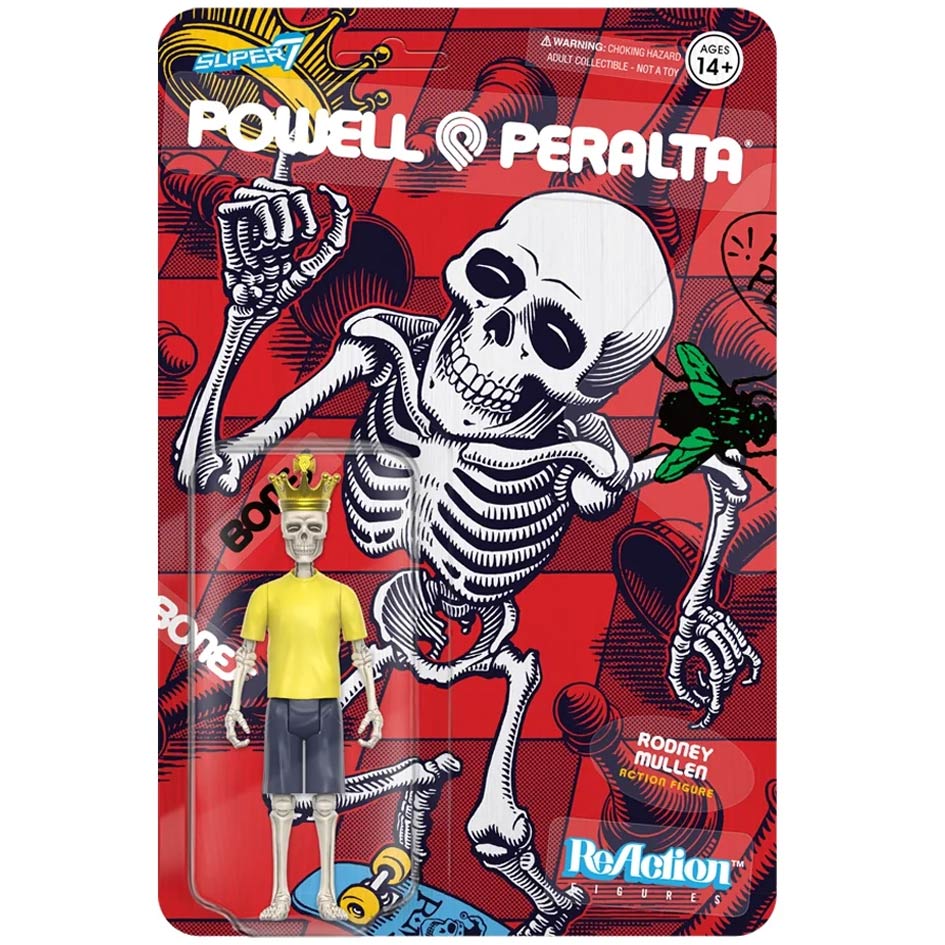 Powell Peralta Super7 Re-Action Figure Rodney Mullen