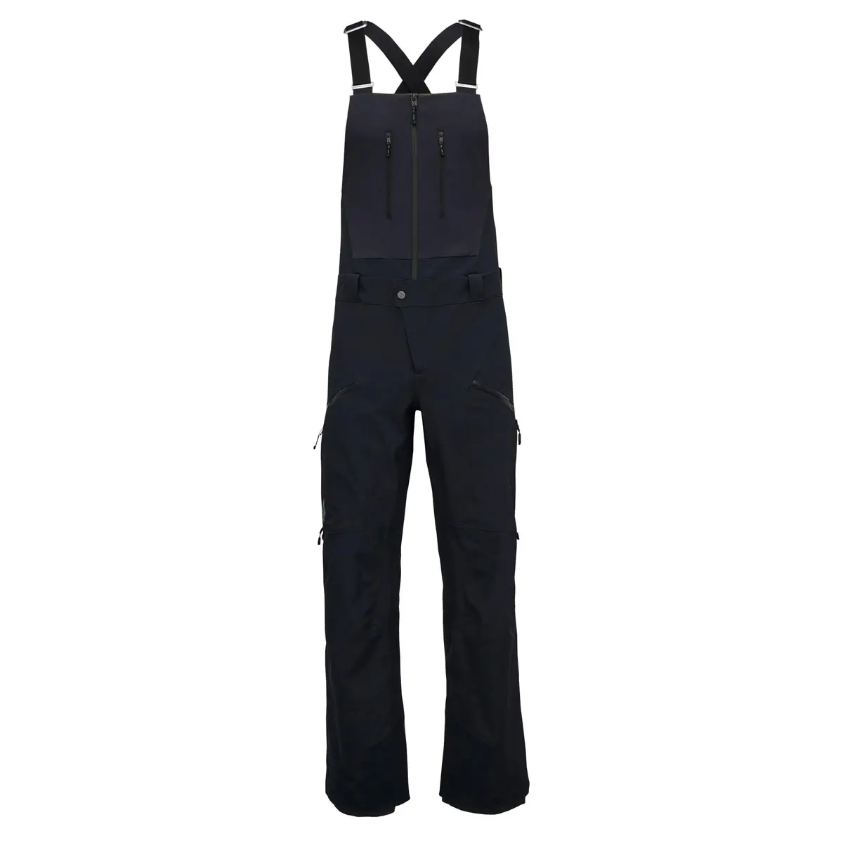 メンズ リーコンストレッチビブ(S ブラック): ブラックダイヤモンド