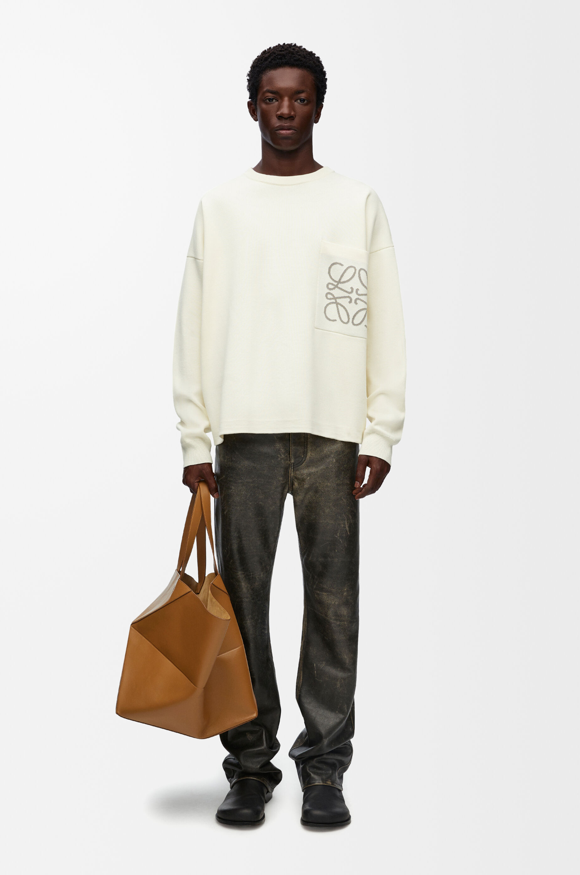 セーター（コットンブレンド） ホワイト - LOEWE Japan official website