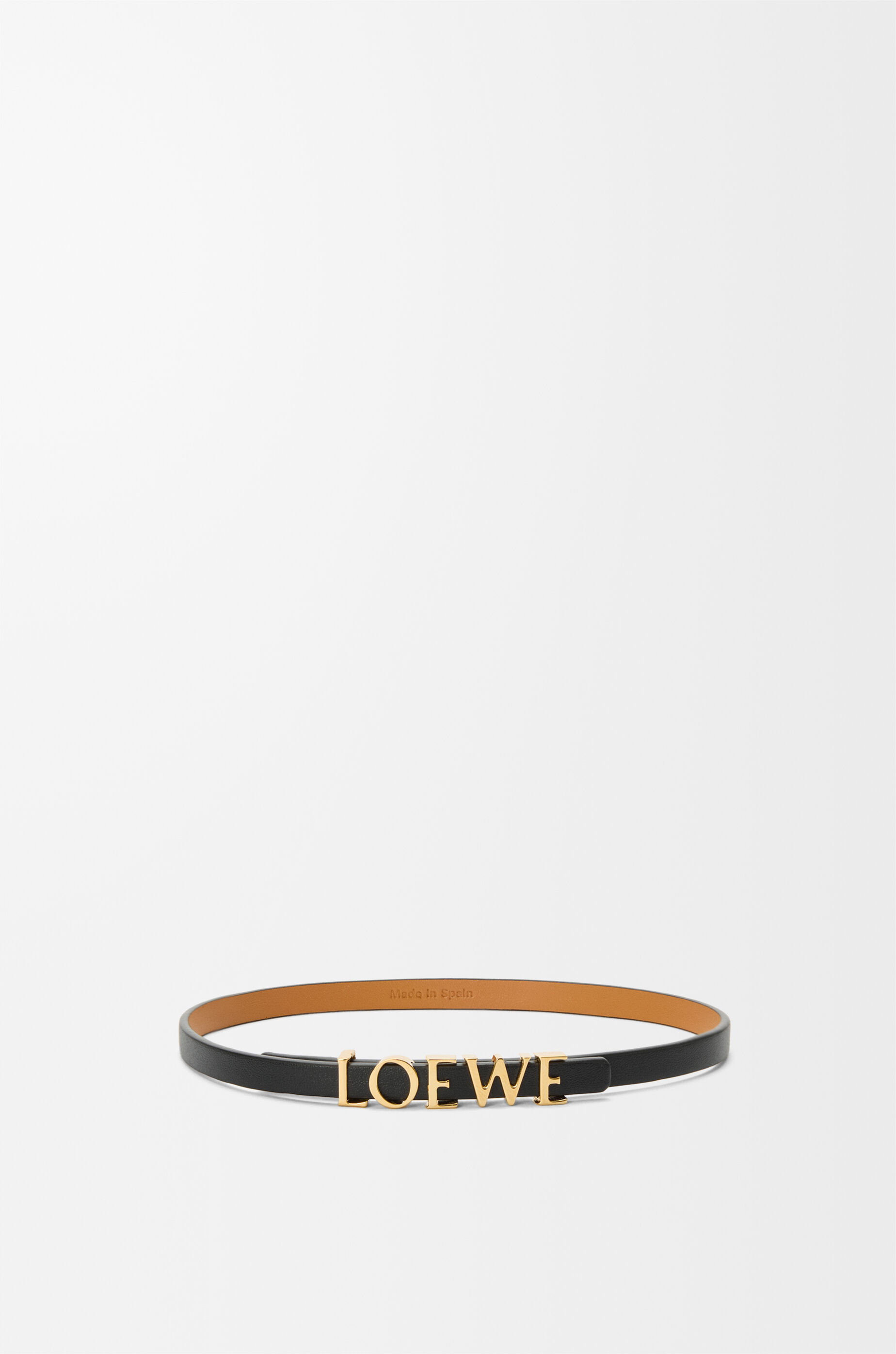 ダブルラップ ロエベ ブレスレット（カーフ） ブラック - LOEWE Japan