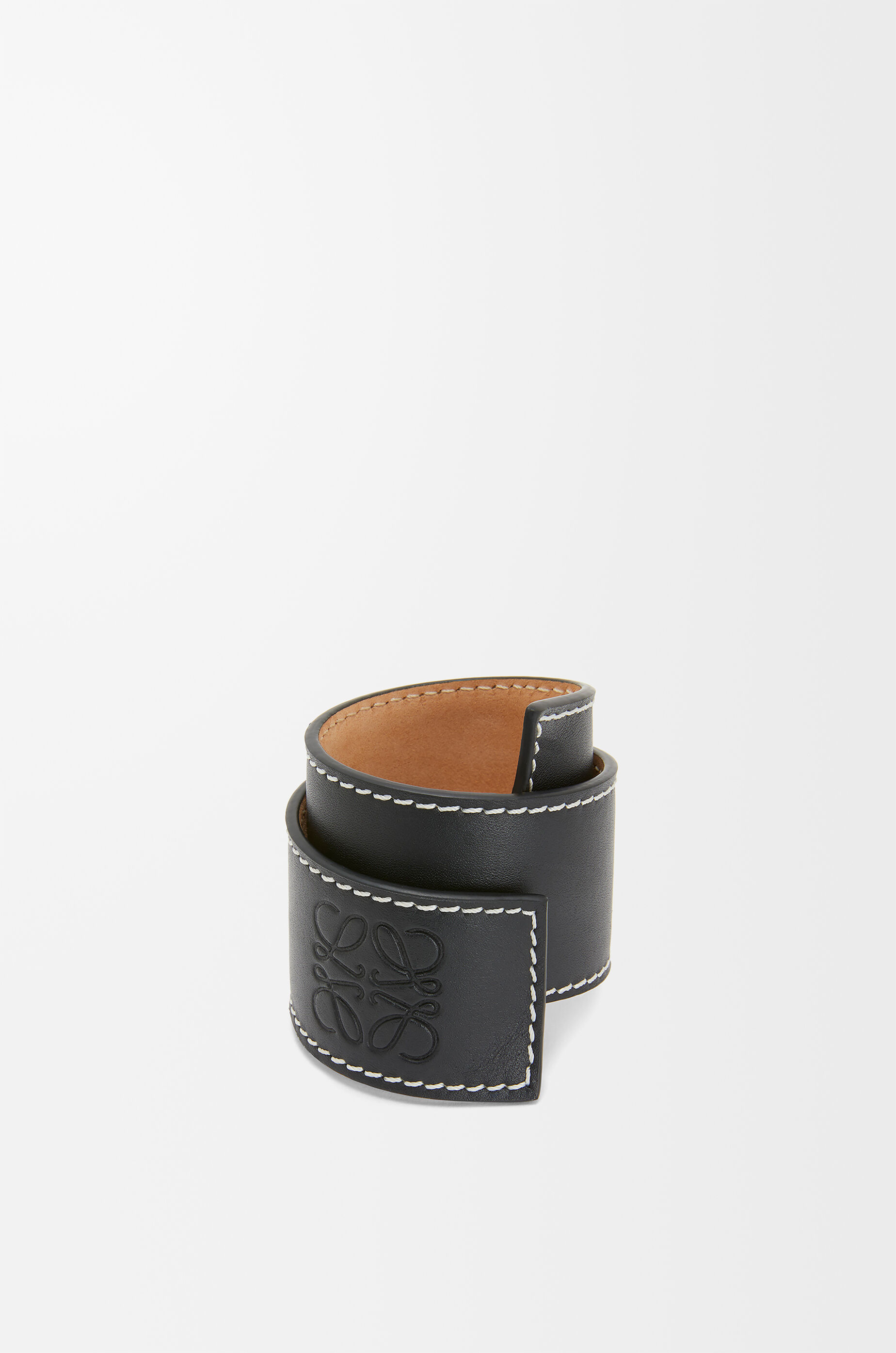 Slap bracelet in calfskin Black - LOEWE USA Official Website