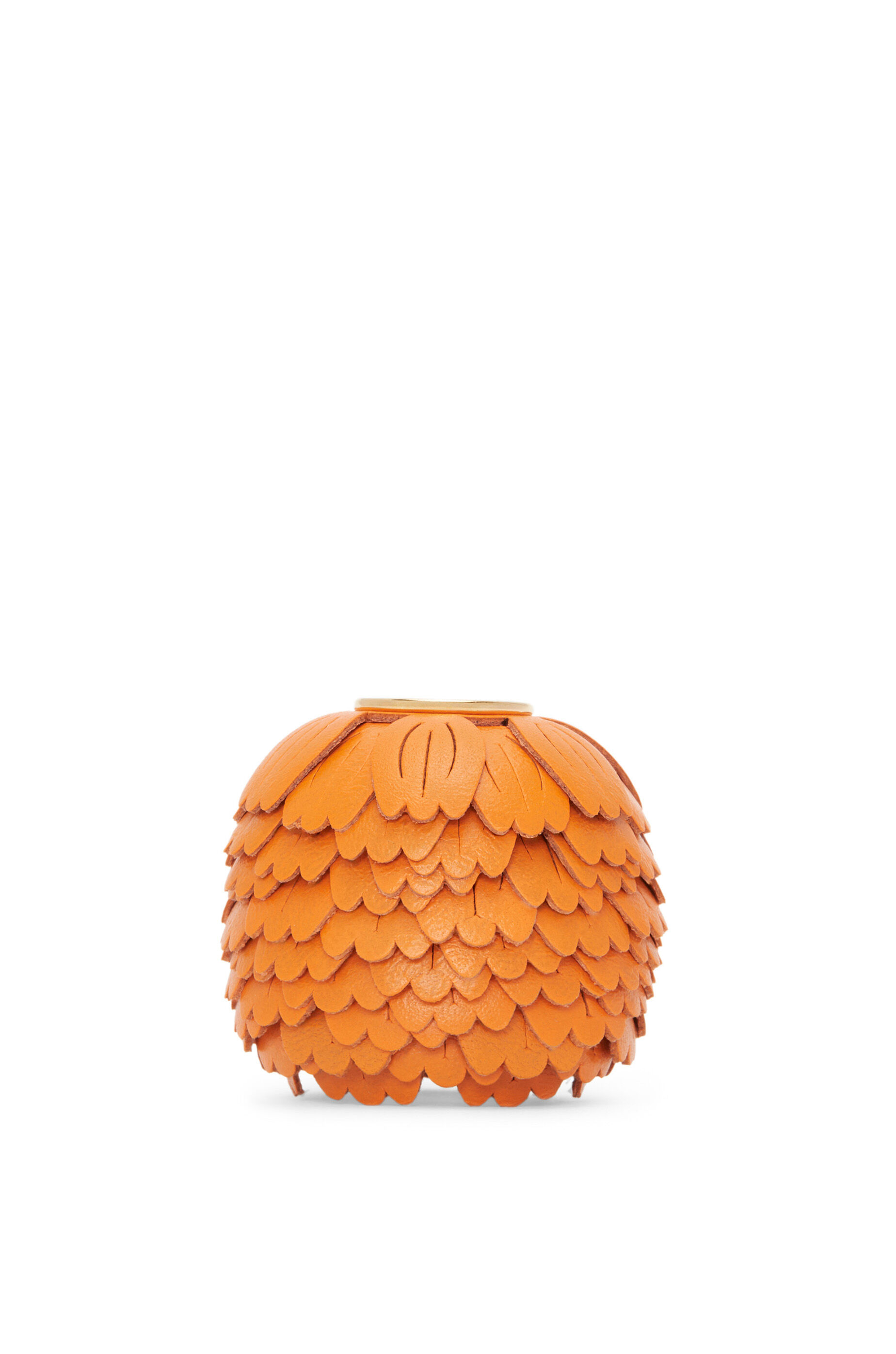 フラワー チャーム（クラシックカーフ） オレンジ - LOEWE Japan